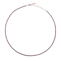 Collana Amen Donna TENNIS MANIA in Argento Zircone CLT2RRB - CLT2RRB